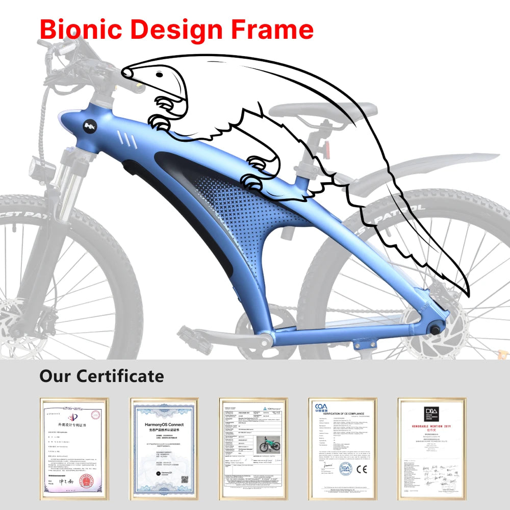 2000W Electric Mountain Bike – 57KM/H