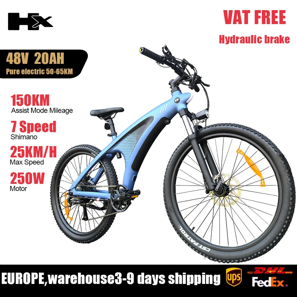 2000W Electric Mountain Bike – 57KM/H