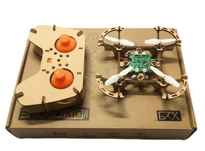 Wooden Drone  DIY kit， Wooden assembled  Remote control toy，fixed kit，Remote Controlled Toys，diy kit，toy，Interesting toys