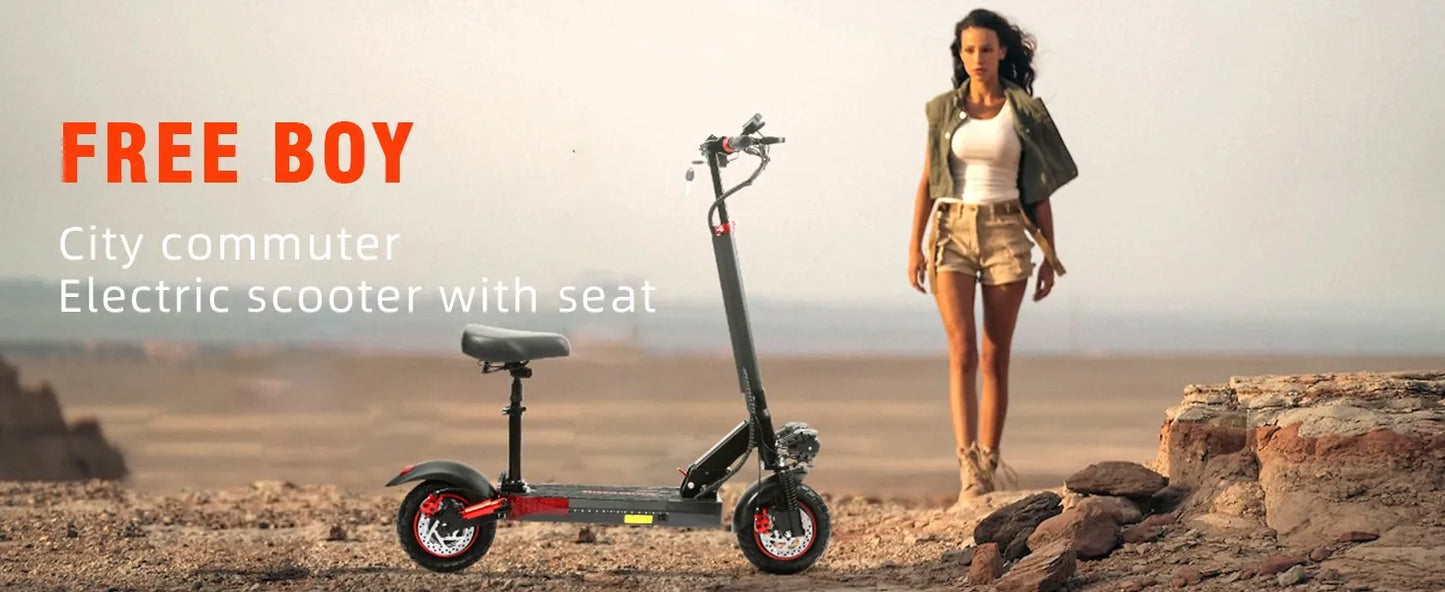 J01 Foldable E-Scooter – 800W, 48V, 10” Off-Road Tires