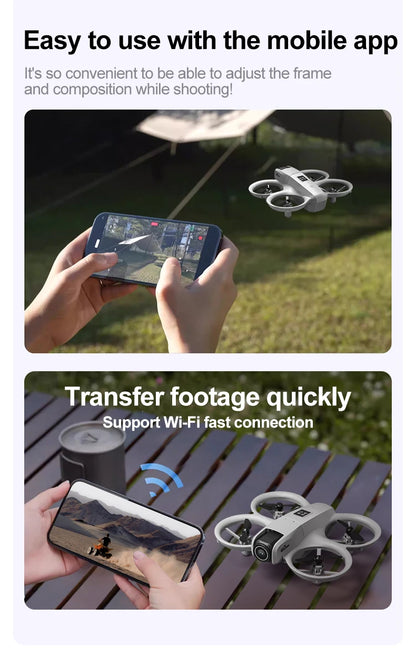 GT3 Mini Drone with 8K Camera & Optical Flow – Beginner Friendly