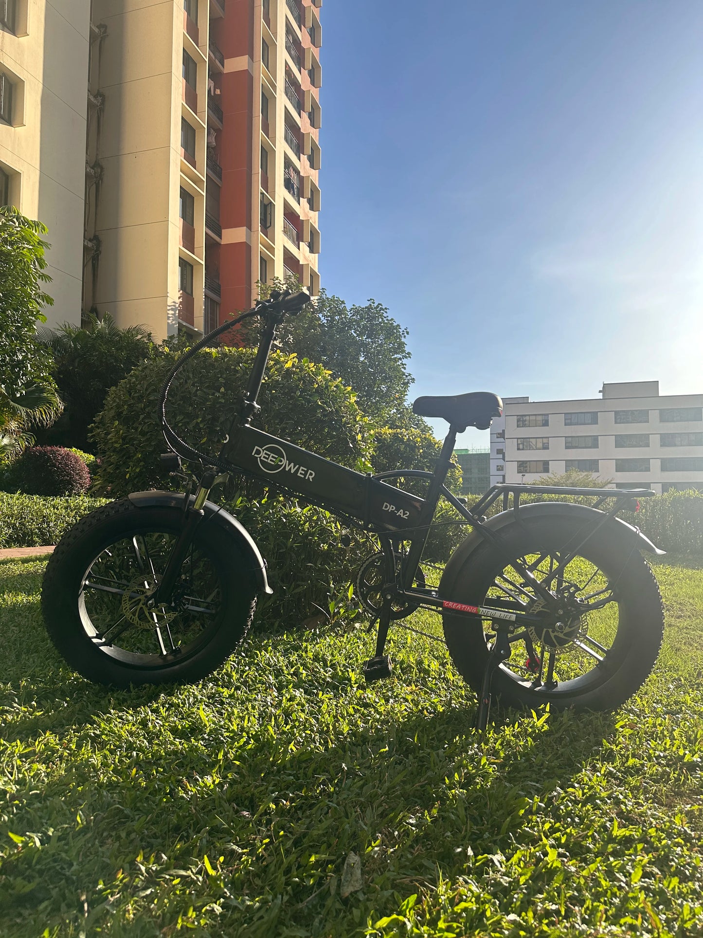 IDOTATA A2 Folding Electric Bike – 750W, 48V, 20” Fat Tire