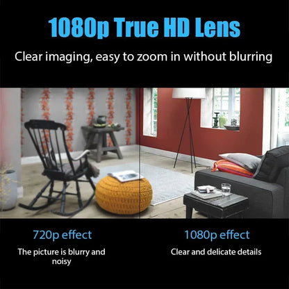Mini WiFi 1080P Security Camera – Night Vision & Motion Detection