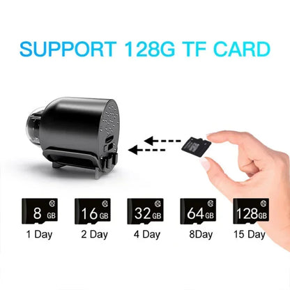 Mini WiFi 1080P Security Camera – Night Vision & Motion Detection