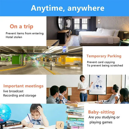 Mini WiFi 1080P Security Camera – Night Vision & Motion Detection