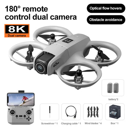 GT3 Mini Drone with 8K Camera & Optical Flow – Beginner Friendly