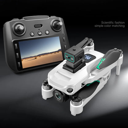 Drone Drone Dual Camera APP Control LCD Display Remote Control Intelligent Obstacle Avoidance WIFI 5G RC Quadcopter FPV Drone