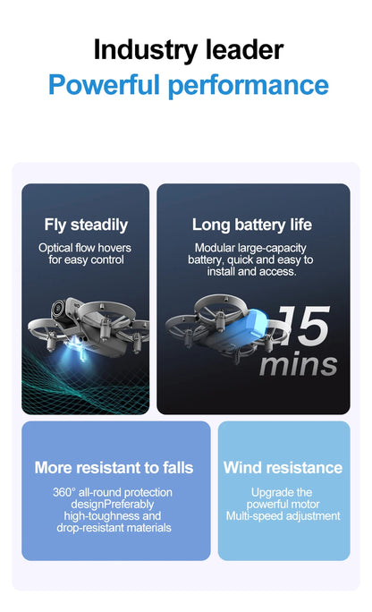 GT3 Mini Drone with 8K Camera & Optical Flow – Beginner Friendly