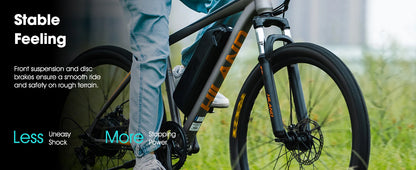 HILAND 500W 26" Electric Mountain Bike – 36V, 7-Speed, 20MPH