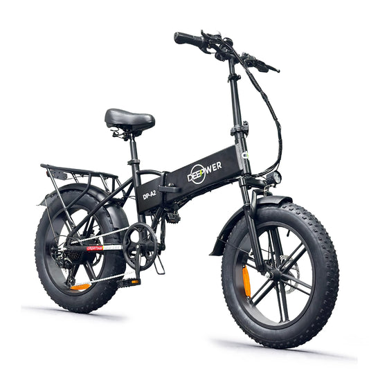 IDOTATA A2 Folding Electric Bike – 750W, 48V, 20” Fat Tire