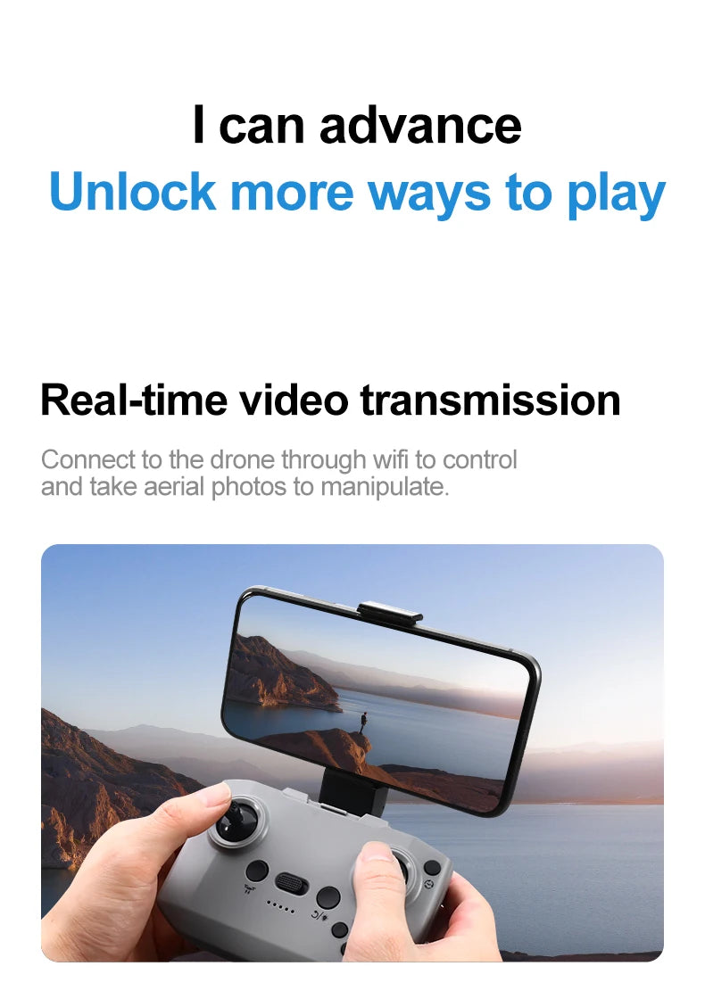 GT3 Mini Drone with 8K Camera & Optical Flow – Beginner Friendly