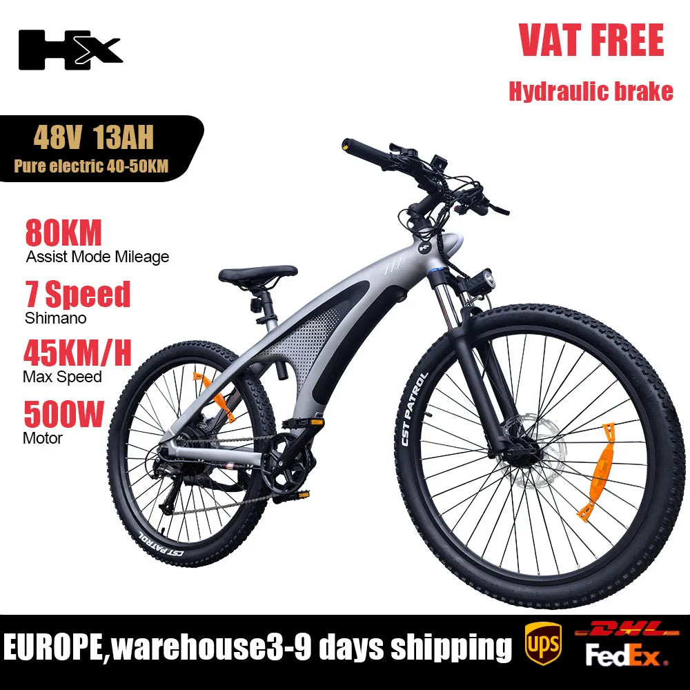 2000W Electric Mountain Bike – 57KM/H
