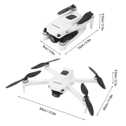 Drone Drone Dual Camera APP Control LCD Display Remote Control Intelligent Obstacle Avoidance WIFI 5G RC Quadcopter FPV Drone