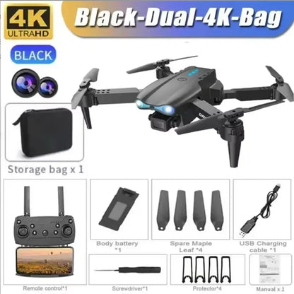 E99Pro 4K Dual-Camera Foldable Drone with WiFi FPV
