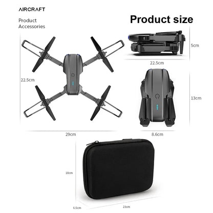 E99Pro 4K Dual-Camera Foldable Drone with WiFi FPV