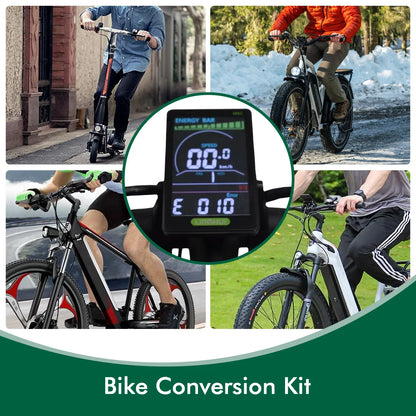 M6C Electric Bike Speedometer – UART2, Waterproof, Multi-Voltage
